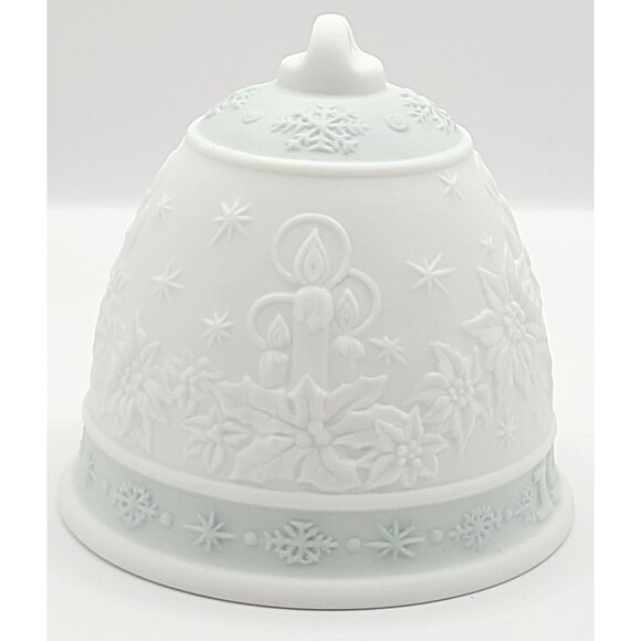 Lladro 1992 Porcelain Christmas Bell Ornament In Original Box No hangtag - Picture 4 of 12